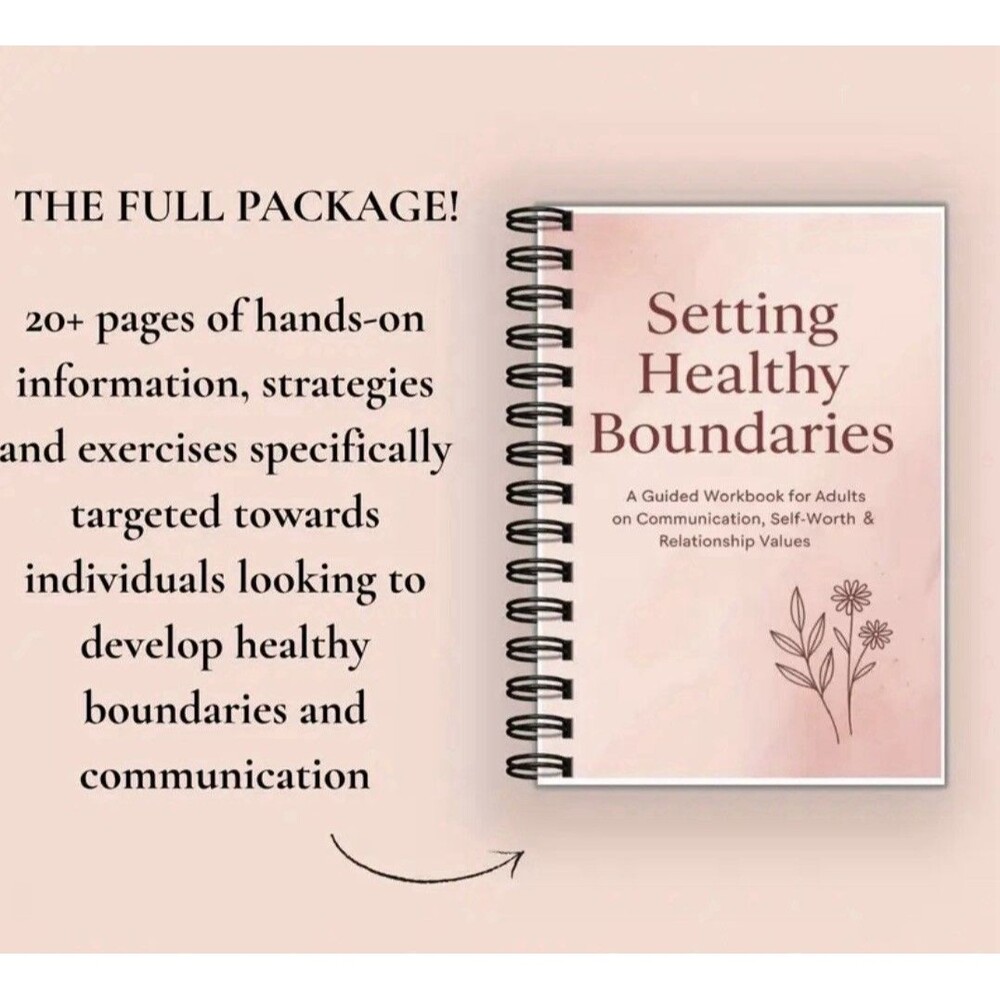 Setting Healthy Boundaries Workbook A Guided Workbook For Adult On Communication